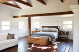 Brown and White Cowhide Rug #A27100