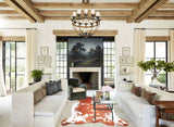 Brown and White Cowhide Rug #A27138