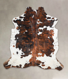 Tricolor Cowhide Rug #A27163