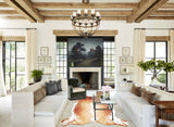 Brown and White Cowhide Rug #A27182