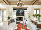 Brown and White Cowhide Rug #A27189
