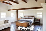 Tricolor XX-Large European Cowhide Rug 7'5"H x 7'2"W #A27250 by Hudson Hides