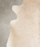 Beige Cowhide Rug #A28902