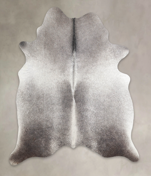 Dark Grey Cowhide Rug #A28971