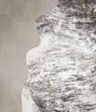Grey Brindle Cowhide Rug #A29038
