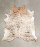 Light Brindle Cowhide Rug #A29051