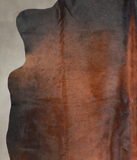 Brown with Red Cowhide Rug #A29118