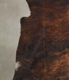 Dark Brindle Cowhide Rug #A29125