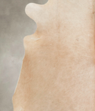 Beige Cowhide Rug #A29130