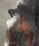 Salt and Pepper Brown Cowhide Rug #A29150