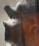 Salt and Pepper Brown Cowhide Rug #A29154