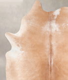 Beige Cowhide Rug #A29308