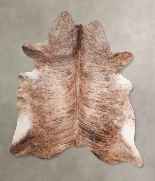 Light Brindle Cowhide Rug #A29335
