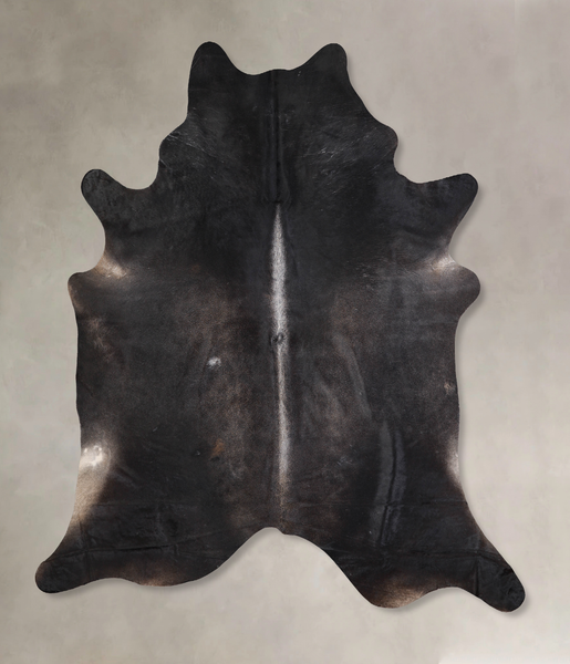 Dark Grey Cowhide Rug #A29366