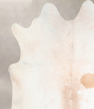 Ivory with Beige Cowhide Rug #A29372