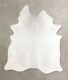 Light Grey Cowhide Rug #A29377