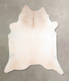 Ivory with Beige Cowhide Rug #A29389