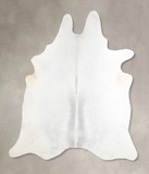 Light Grey Cowhide Rug #A29390