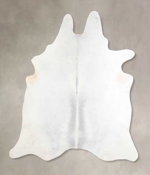 Light Grey Cowhide Rug #A29390