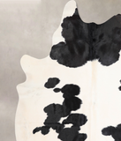 Black and White Cowhide Rug #A29445