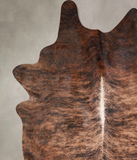 Medium Brindle Cowhide Rug #A29479