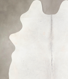 Light Grey Cowhide Rug #A29488