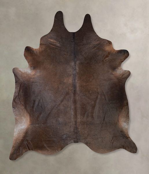 Chocolate Cowhide Rug #A29492
