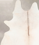 Ivory with Beige Cowhide Rug #A29524