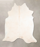 Ivory with Beige Cowhide Rug #A29577