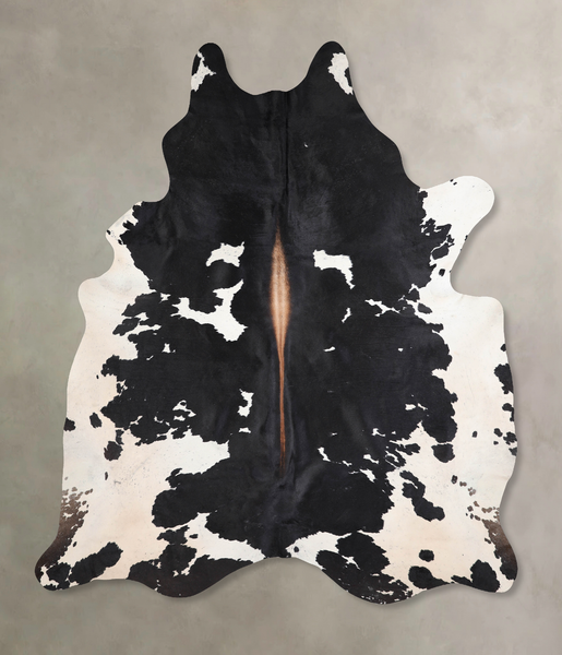 Black and White Cowhide Rug #A29587