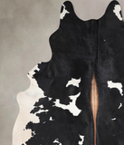 Black and White Cowhide Rug #A29587
