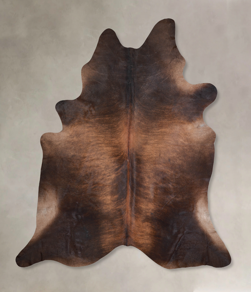 Dark Brindle Cowhide Rug #A29642