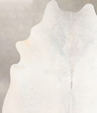 Grey with Beige Cowhide Rug #A29647