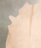 Beige Cowhide Rug #A29654