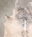 Grey Brindle Cowhide Rug #A29686