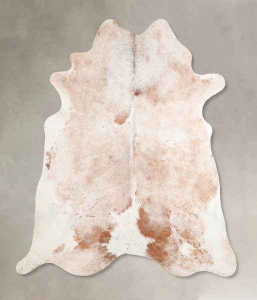 Beige and White Cowhide Rug #A29689