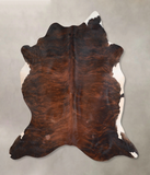 Dark Brindle Cowhide Rug #A29773