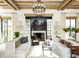 Ivory with Beige Cowhide Rug #A29781
