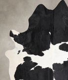 Black and White Cowhide Rug #A29831
