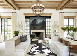 Black and White Cowhide Rug #A29836