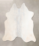 Grey with Beige Cowhide Rug #A29858