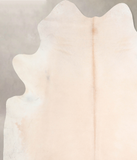 Beige Cowhide Rug #A29889