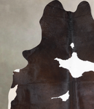 Black and White Cowhide Rug #A29922