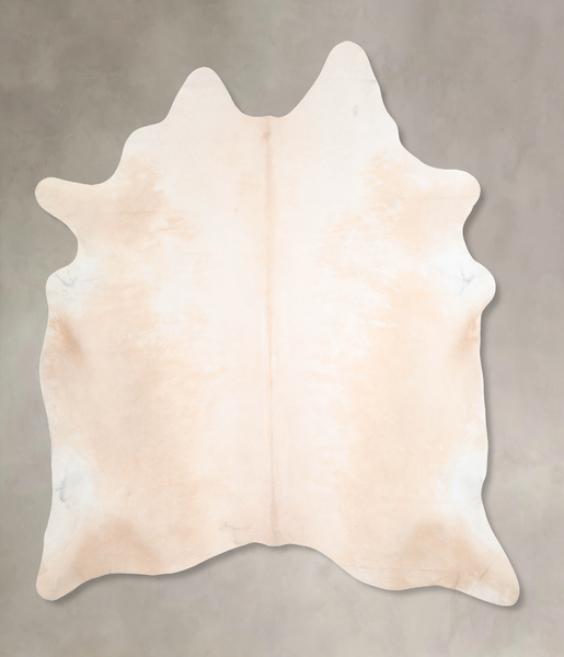 Beige and White Cowhide Rug #A29968