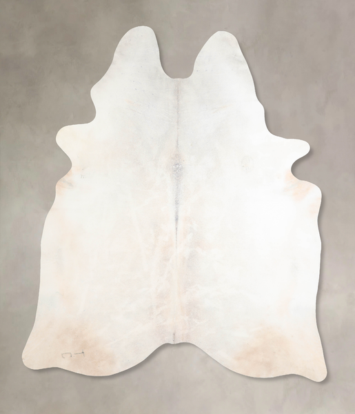 Grey with Beige Cowhide Rug #A29972