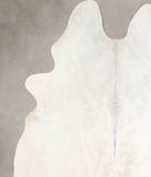 Grey with Beige Cowhide Rug #A29972