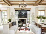 Brown and White Cowhide Rug #A29988