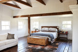 Salt and Pepper Brown Cowhide Rug #A29989