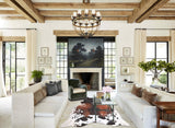 Chocolate and White Cowhide Rug #A29997