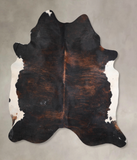 Dark Brindle Cowhide Rug #A30072